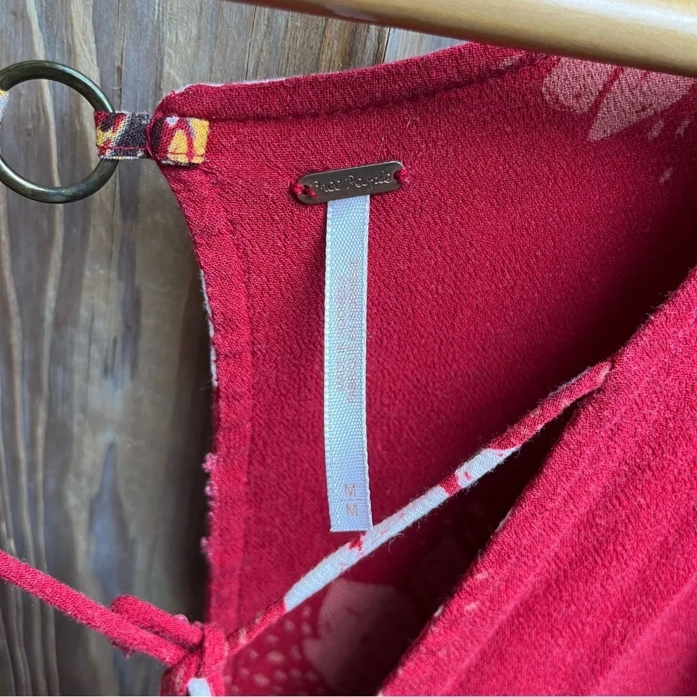 Free People vibrant red